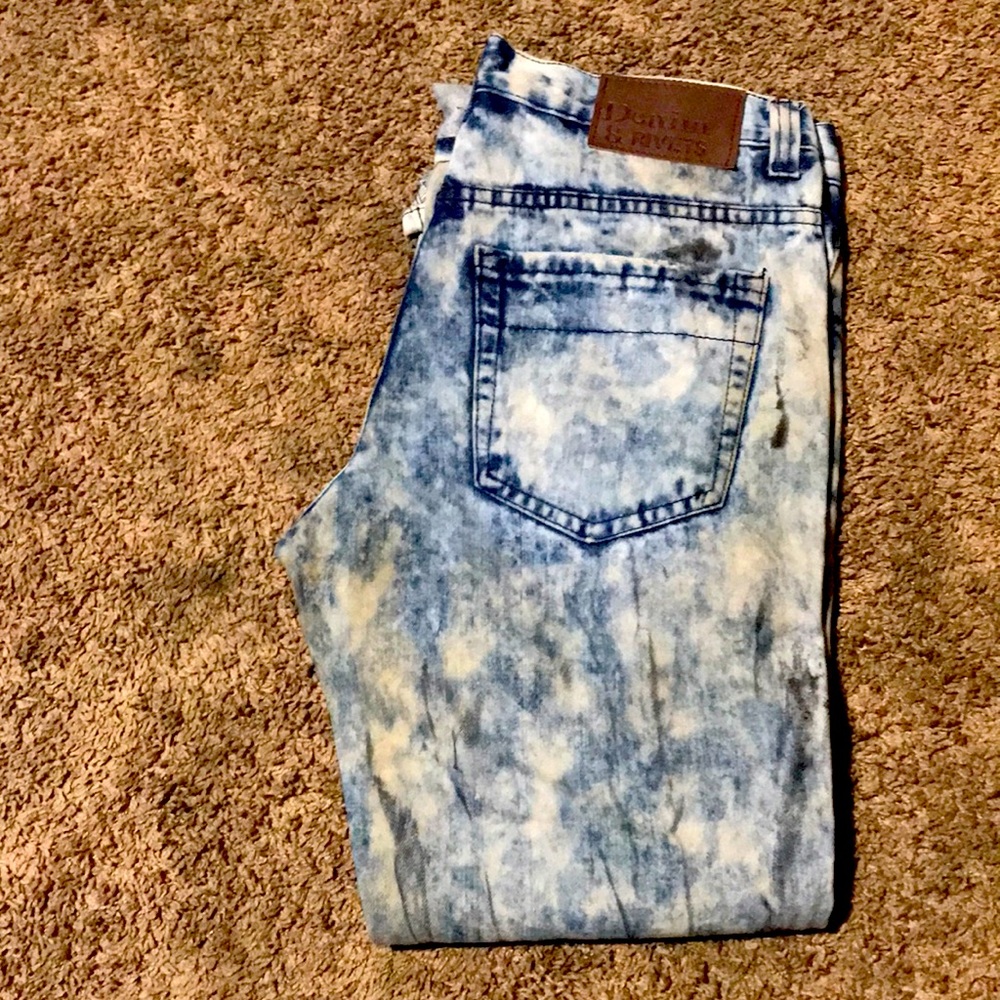Denim&Rivets jeans stylish cool Sz.34